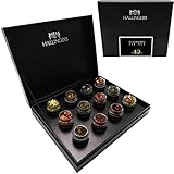 Hallingers 12er Tee-Geschenk-Set mit Tee aus aller Welt (115g) -...