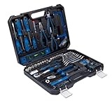Scheppach Werkzeugkoffer WZK120 | 97-teiliges Werkzeugset in stabilem...