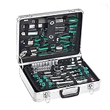 Brüder Mannesmann Werkzeugkoffer, 108-teilig, aus Aluminium -...