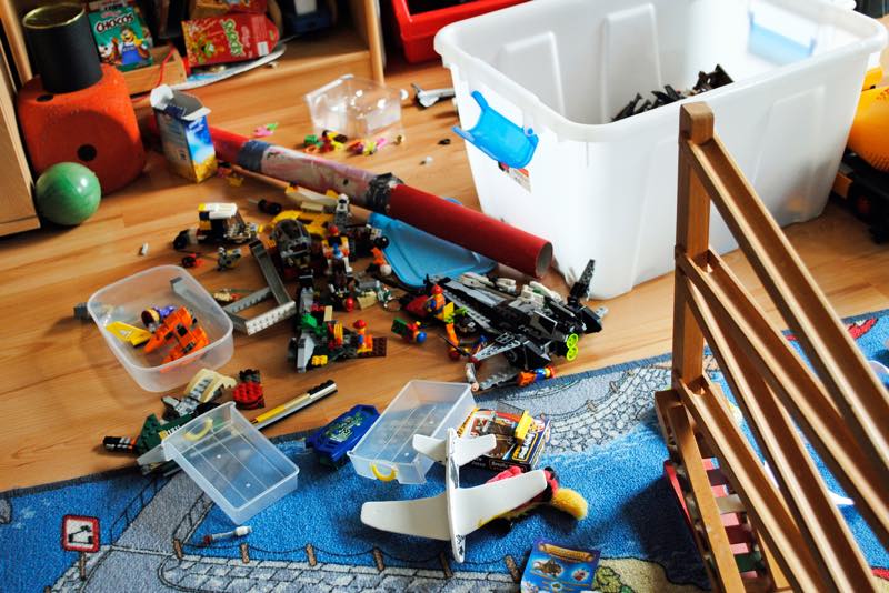 Chaos im Kinderzimmer