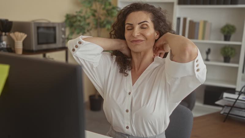 Nackenschmerzen durch Bildschirmarbeit